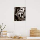 Powerhouse Worker, 1920.  foto Poster (Keuken)