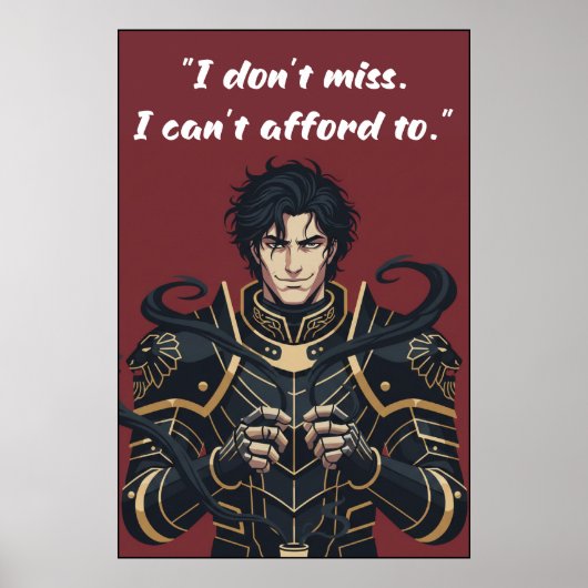 Powerless Book Quote Poster (Voorkant)