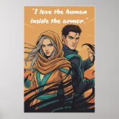 Powerless Book Quote Poster (Voorkant)