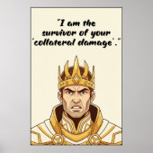 Powerless Book Quote Poster (Voorkant)