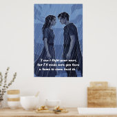 Powerless Book Quote Poster (Keuken)