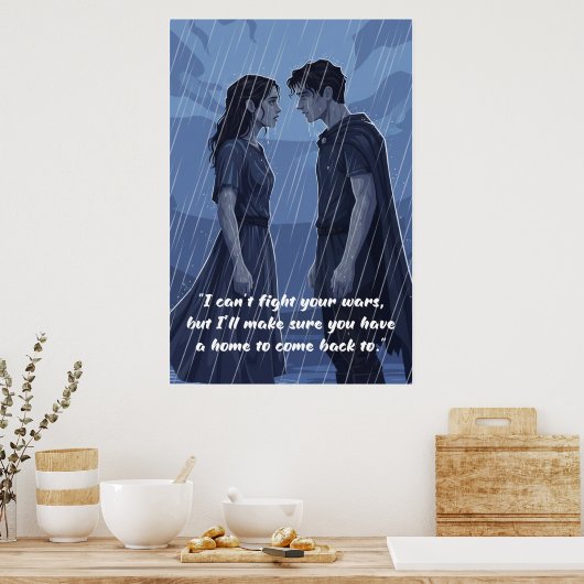 Powerless Book Quote Poster (Keuken)