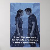 Powerless Book Quote Poster (Voorkant)