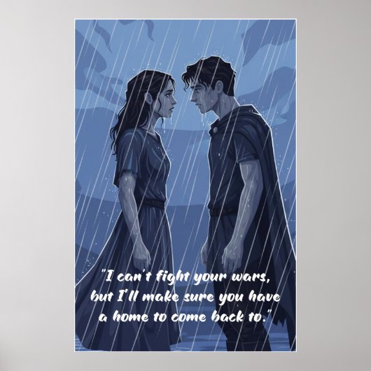 Powerless Book Quote Poster (Voorkant)