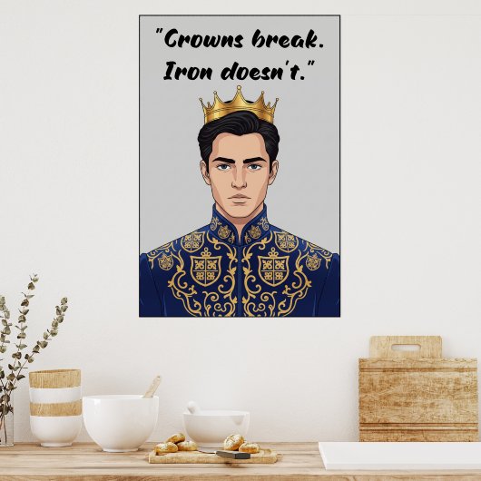 Powerless Book Quote Poster (Keuken)