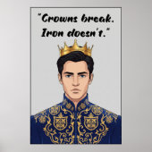 Powerless Book Quote Poster (Voorkant)