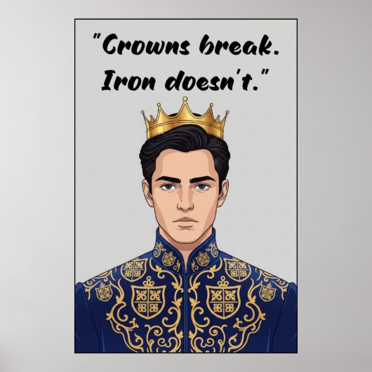 Powerless Book Quote Poster (Voorkant)