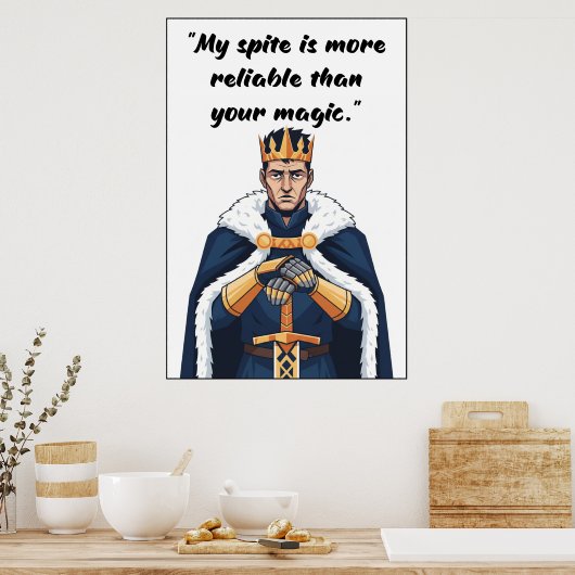 Powerless Book Quote Poster (Keuken)