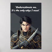 Powerless Book Quote Poster (Voorkant)