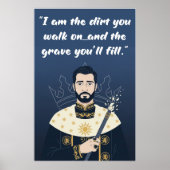 Powerless Book Quote Poster (Voorkant)