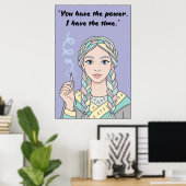 Powerless Quote Poster  (Thuiskantoor)