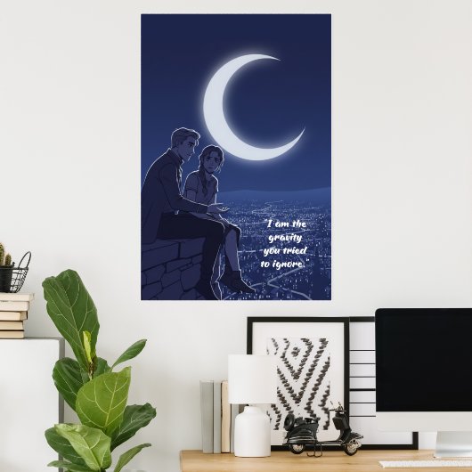 Powerless Quote Poster (Thuiskantoor)