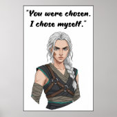 Powerless Quote Poster (Voorkant)