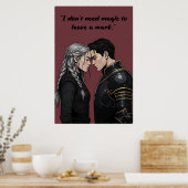 Powerless Quote Poster (Keuken)