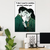 Powerless Quote Poster (Thuiskantoor)