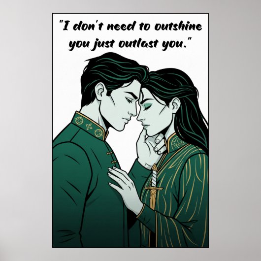 Powerless Quote Poster (Voorkant)