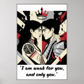 Powerless Quote Poster (Voorkant)