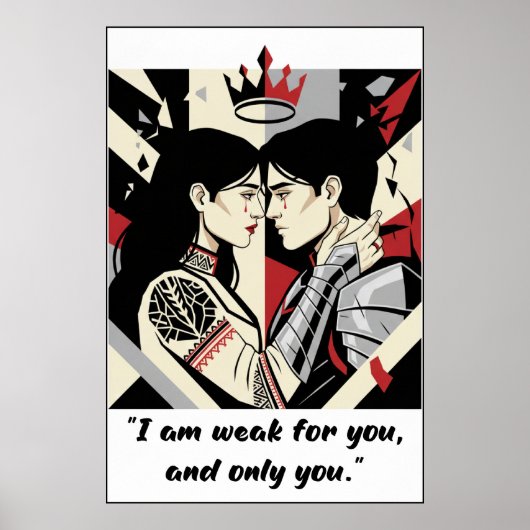 Powerless Quote Poster (Voorkant)