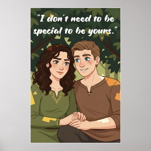Powerless Quote Poster (Voorkant)