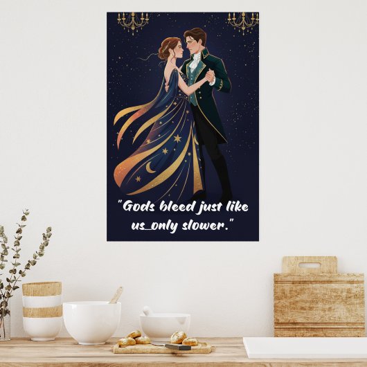 Powerless Quote Poster (Keuken)
