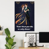 Powerless Quote Poster (Thuiskantoor)