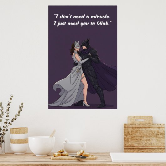 Powerless Quote Poster (Keuken)