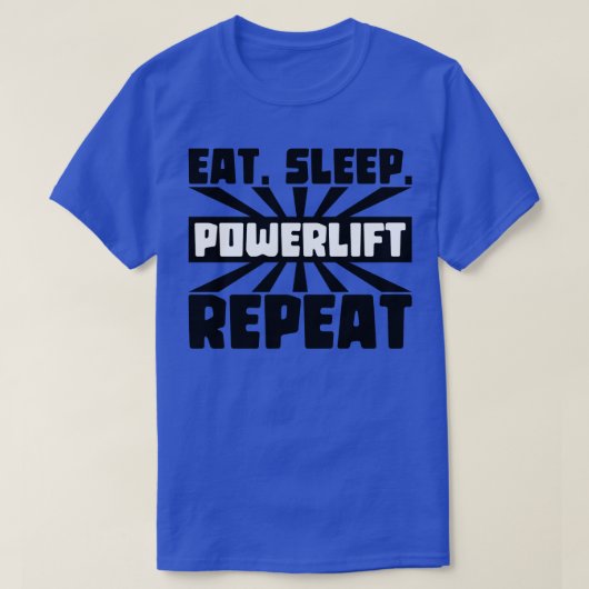 powerlif t-shirt (Design voorkant)