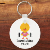 Powerlift Chick-Sleutelhanger Sleutelhanger (Voorkant)