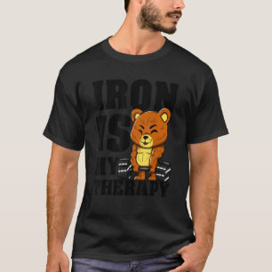 Powerlift Iron is mijn therapiefitness 1 T-shirt