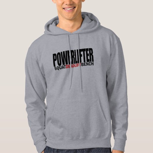 POWERLIFTER GEAR HOODIE (Voorkant)
