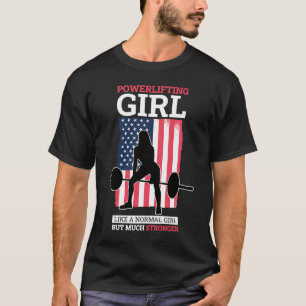 Powerlifter Girl voor Powerlift Girls 1 T-shirt