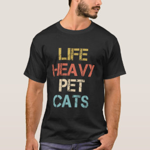 Powerlifter Vintage Gewichtheffen Til Zware Huisdi T-shirt