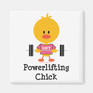 Powerlifting Chick Magnet