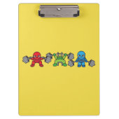 Powerlifting Kawaii - Squat, Bench Press, Deadlift Klembord (Voorkant)