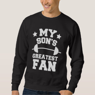 Powerlifting mama of papa De grootste fan cadeau v Trui