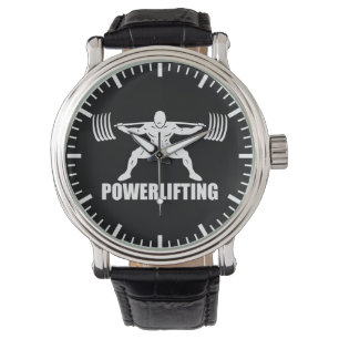 Powerlifting Squat Motivatie Horloge
