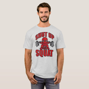 Powerlifting - Zwijg en hurk - Kawaii Been Day T-shirt