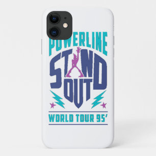 powerline over wereld Case-Mate iPhone case