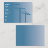 Powerlines - Chubby Visitekaartje (Voorkant / Achterkant)