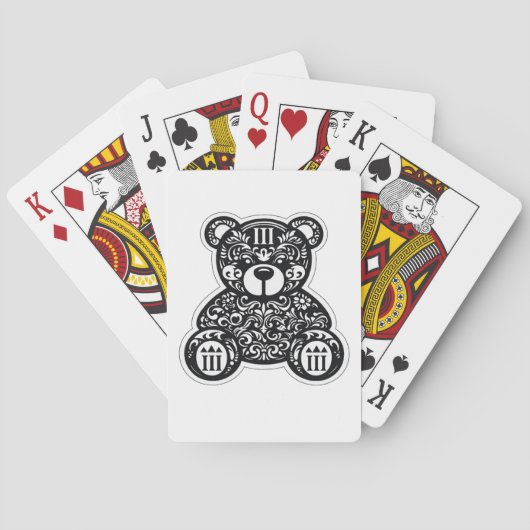 PowerOf3 Royal III Teddy Speelkaarten (Achterkant)