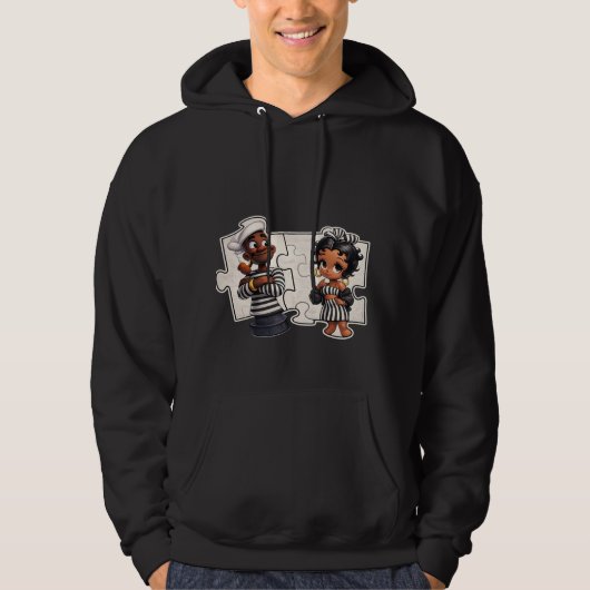 PowerOf3Brand Crown Crest Hoodie (Voorkant)
