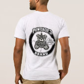 PowerOf3Brand Signature Crest T-shirt (Achterkant)