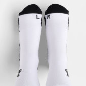 PowerOf3Brand Teddy Crest Athletic Crew Soks Sokken (Top)