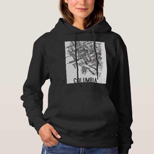 PowerOf3Brand Zwart & Wit Puzzel Hoodie (Voorkant)
