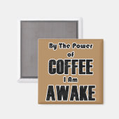 PowerofCOFFEE Magneet (Voorkant / Achterkant)