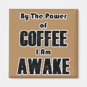 PowerofCOFFEE Magneet (Voorkant)