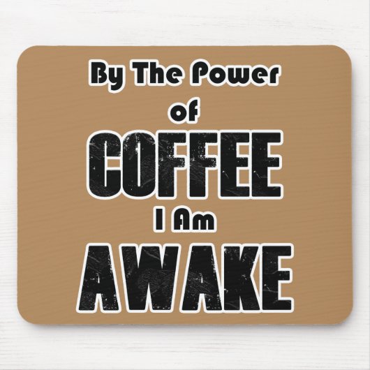 PowerofCOFFEE Muismat (Voorkant)