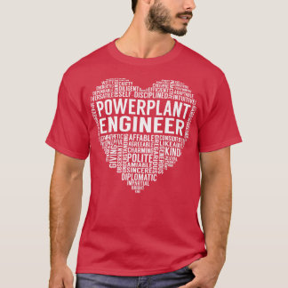 PowerPlant Engineer Hart T-shirt
