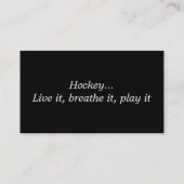 Powerplay Visitekaartje (Achterkant)