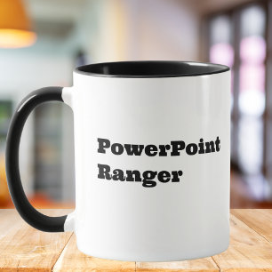 PowerPoint Ranger, Coworker Grappig Quote Mok